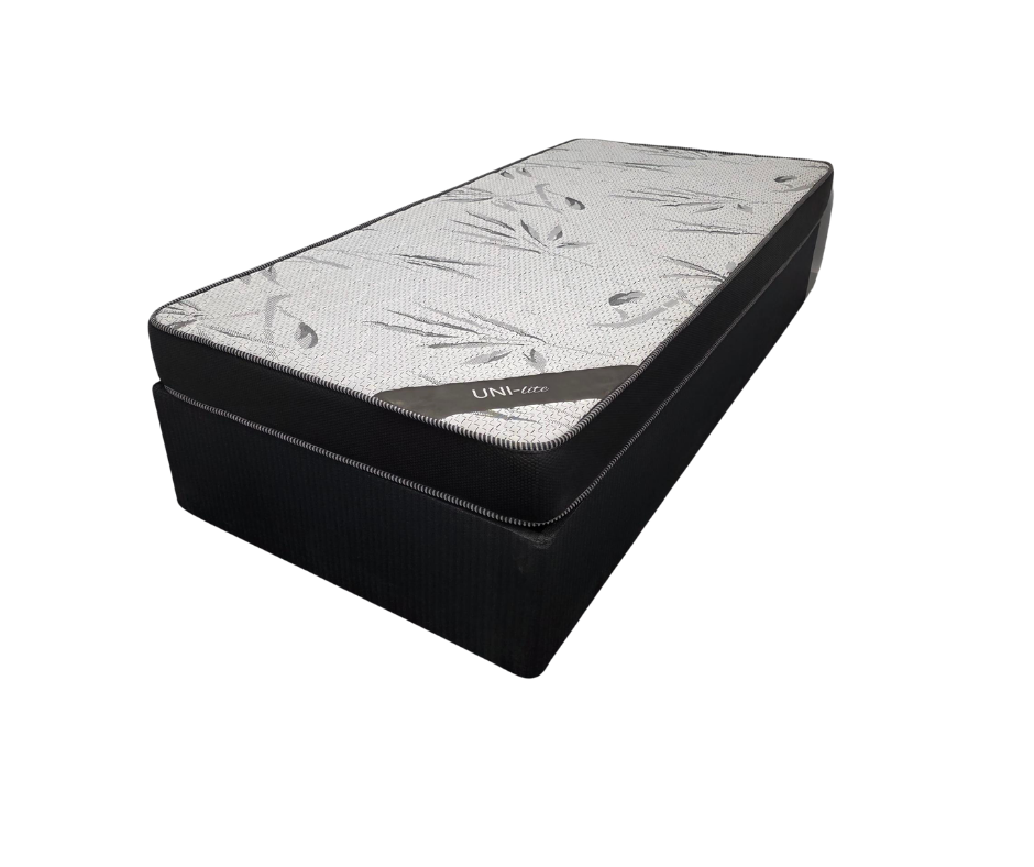 Black Series Uni-Lite Mattress Bed Set (Uni Base)