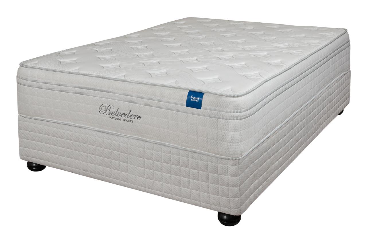 Belvedere Luxury Pocket Bed Set (Truform Base)