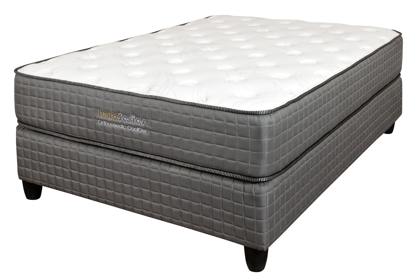 Luxe Orthopaedic Coolgel Mattress Bed Set ( Universal Base )